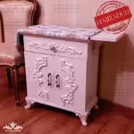 مشکات میز اتو و چرخ خیاطی وکیوم   مدل سارا  304=