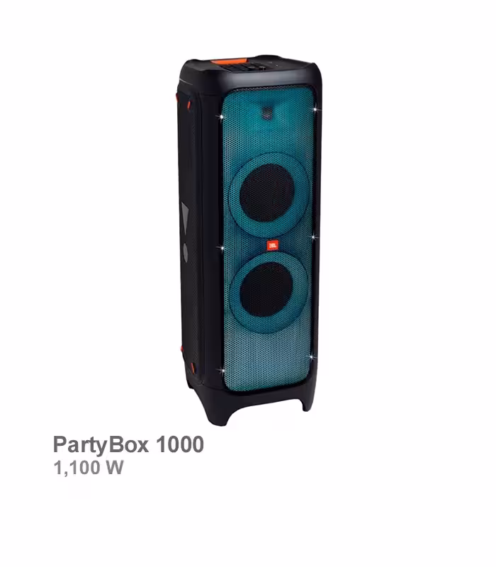 اسپیکر برقی بلوتوثی جی بی ال مدل PartyBox1000