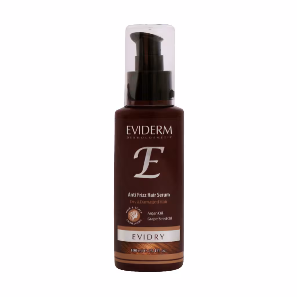 سرم اویدرای اویدرم حالت دهنده و نرم کننده موهای خشک و آسیب دیده | Evidrerm Evidry Hair Serum