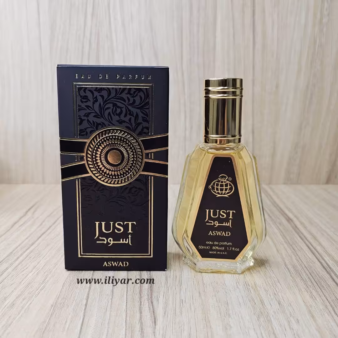 عطر ادکلن اسد مردانه JUST ASWAD - حجم 50 میل