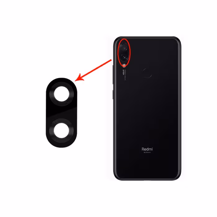شیشه لنز دوربین گوشی موبایل شیائومی XIAOMI REDMI 7