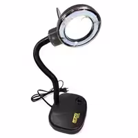 ذره بین رومیزی چراغدار dtec