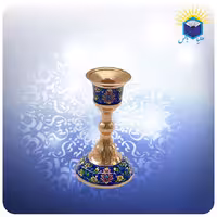 شمعدان مس و پرداز متوسط