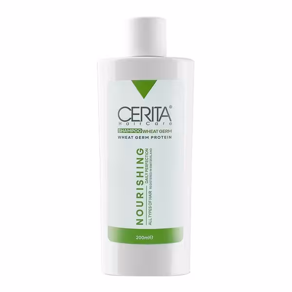 شامپو تقویت کننده جوانه گندم سریتا ( CERITA – Anti Hair Loss Wheat Germ Shampoo )