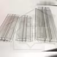 H_اچ پلی کربنات 6 و 8 و 10  میل 6 متری ( 1 تا 25 شاخه )