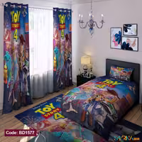 ست اتاق خواب پسرانه طرح داستان اسباب بازی کد BD1577