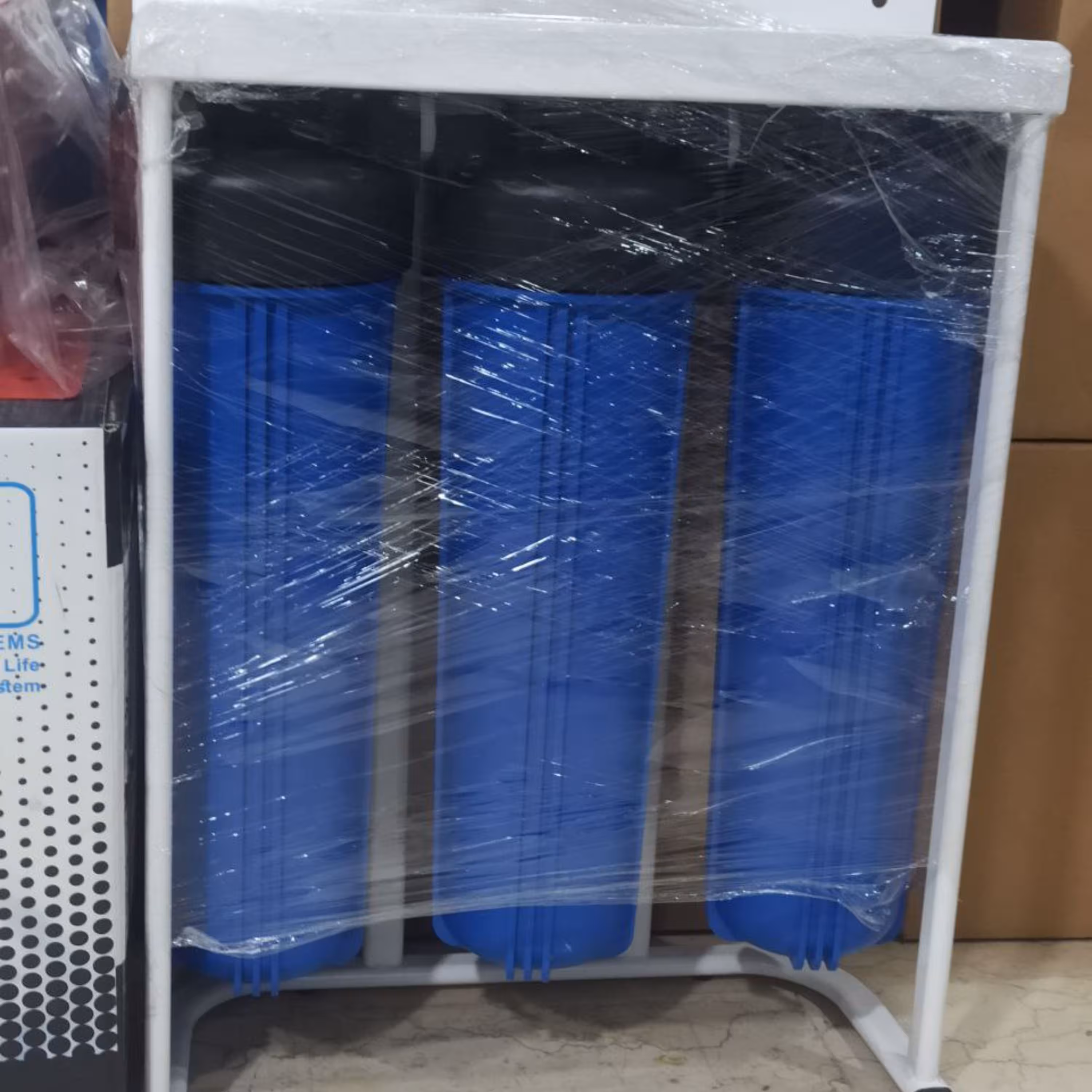 هوزینگ پیش تصفیه آب جامبو سه مرحله ای  با فیلتر  ،ارسال با  تیپاکس