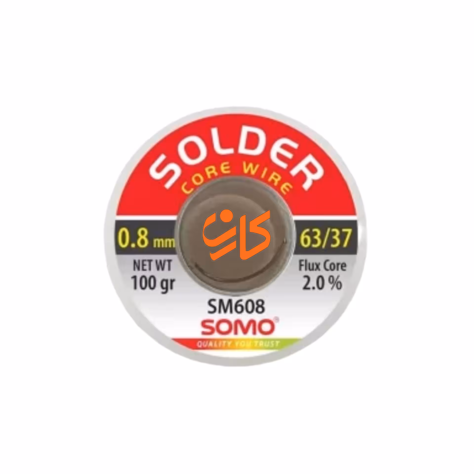 سیم لحیم سومو 100 گرم مدل SOMO SM608 100g 08mm