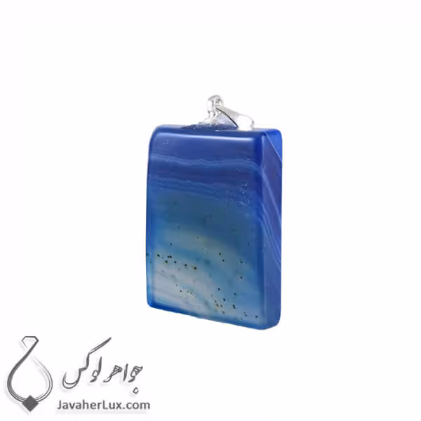 گردنبند سنگ عقیق سلیمانی مدل بهرو _ کد : 400209