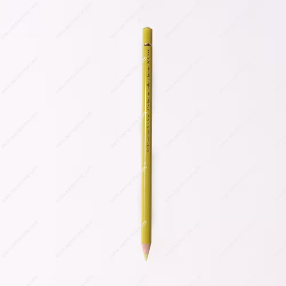 مداد رنگی فابر کاستل تکرنگ مدل پلی کروم کد cadmium yellow lemon 205