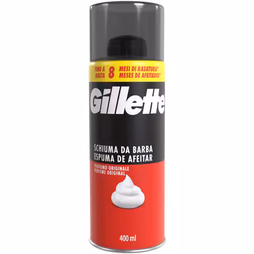 فوم اصلاح هلندی ژیلت Gillette BARBA CLASSICA مناسب انواع پوست 400 میل