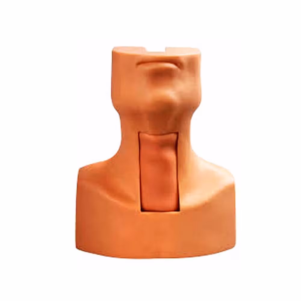 مانکن تراکئوستومی (مولاژ سر و گردن آموزش عمل و مراقبت تراکئوستومی)