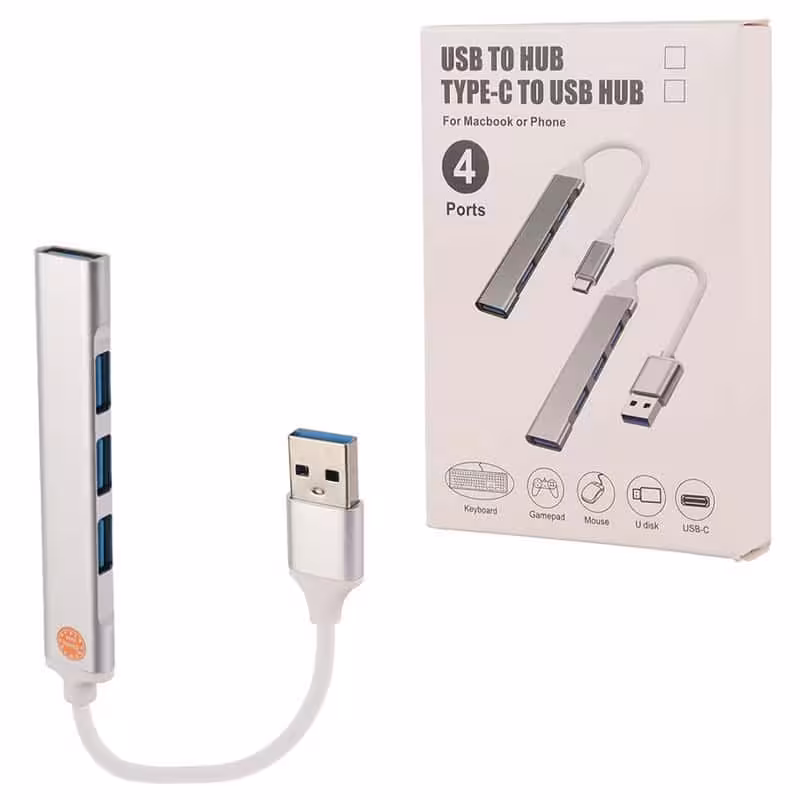 هاب 4 پورت C-809 USB 30