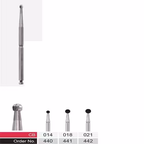 فرز کارباید دسته 34mm (جهت استفاده آنگل) Round – VerDent - فروشگاه تخصصی دندانپزشکی سپیرا
