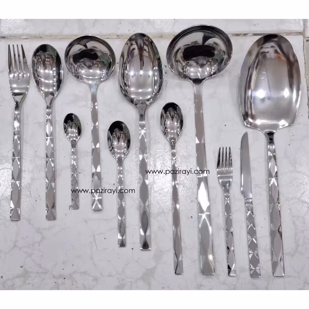 سرویس قاشق چنگال 24 نفره یونیک مدل 340m
