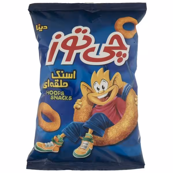 اسنک حلقه ای ویژه چی توز 85 گرم