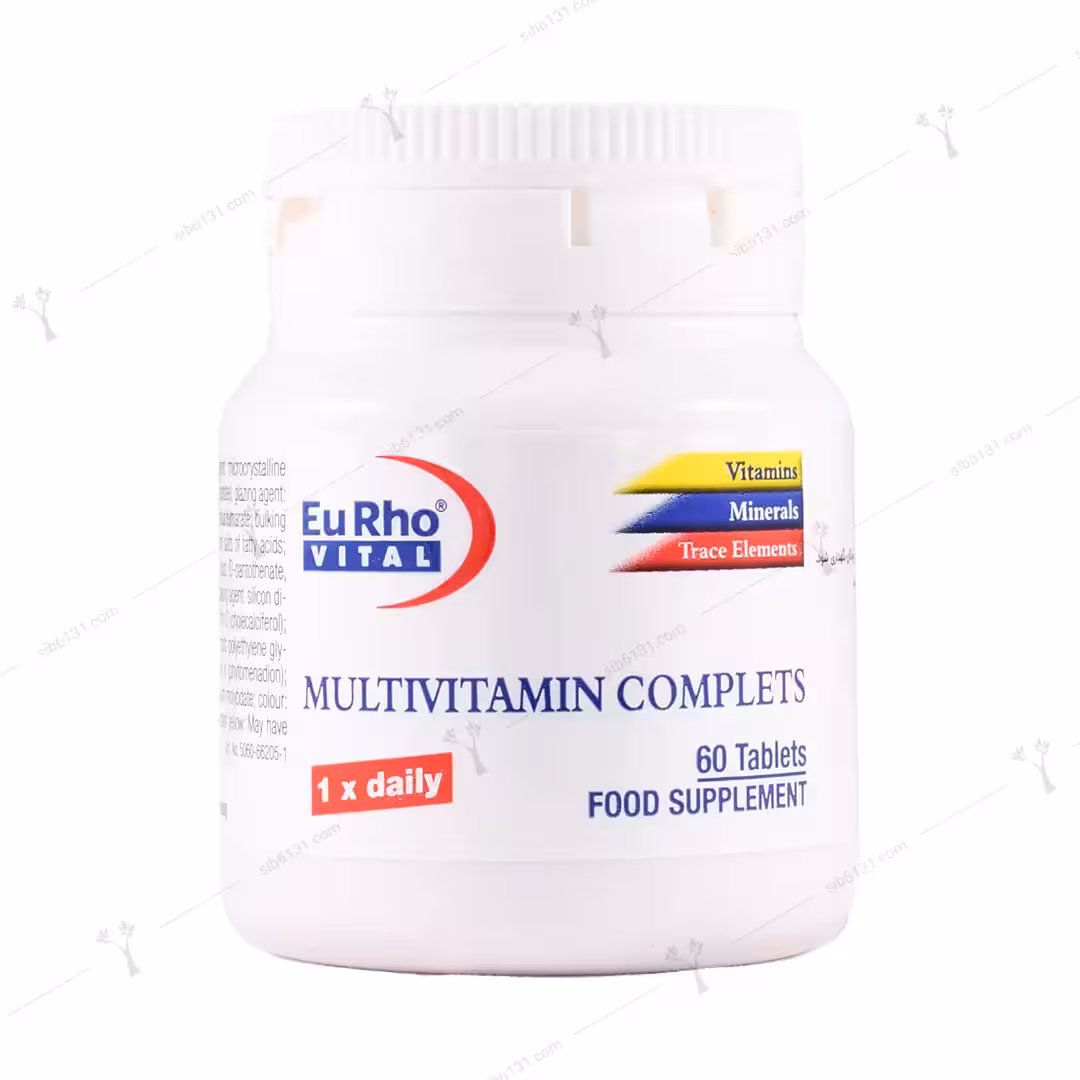 قرص مولتی ویتامین کامپلت یوروویتال 60 عددی