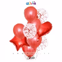پک 10عددی بادکنک قرمز