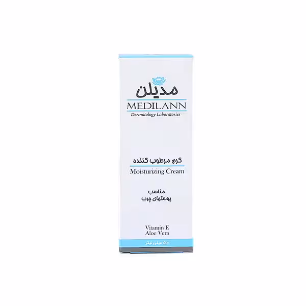 مدیلن کرم مرطوب کننده مناسب پوست های چرب 50 میلی لیتر - داروکاو