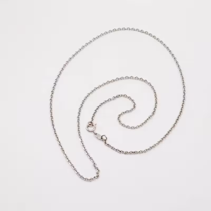 زنجیر طلا سفید فلامینگو