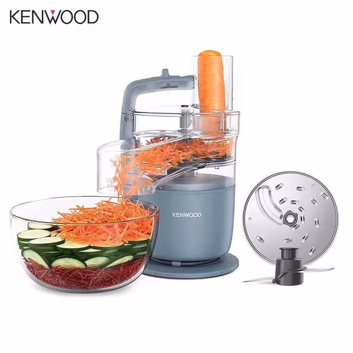 غذاساز و سالاد ساز کنوود FDP22.130GY آبی 1.3 لیتری