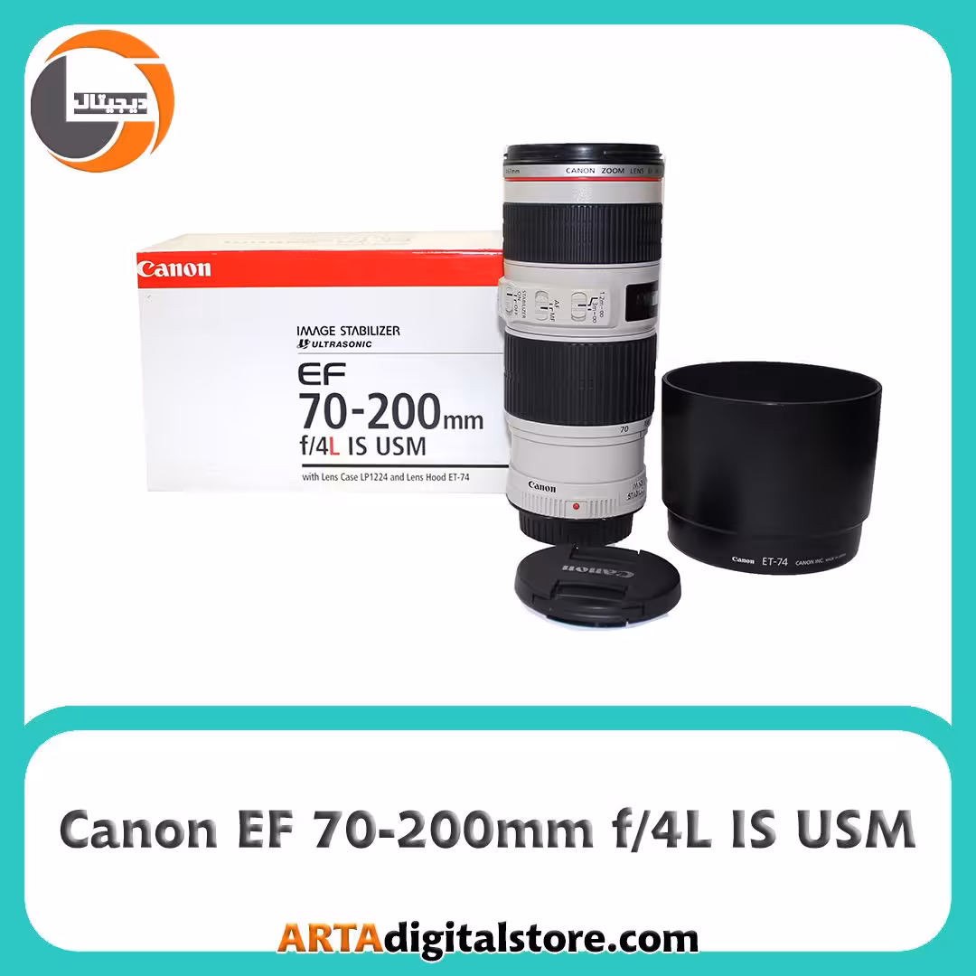 لنز دوربین Canon EF 70-200mm f/4L IS USM