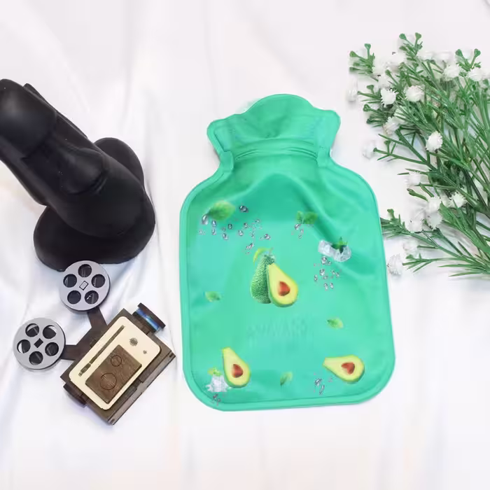 کیسه آب گرم کودک مدل آواکادو کد KIS-032 با ظرفیت 500 میلی لیتر