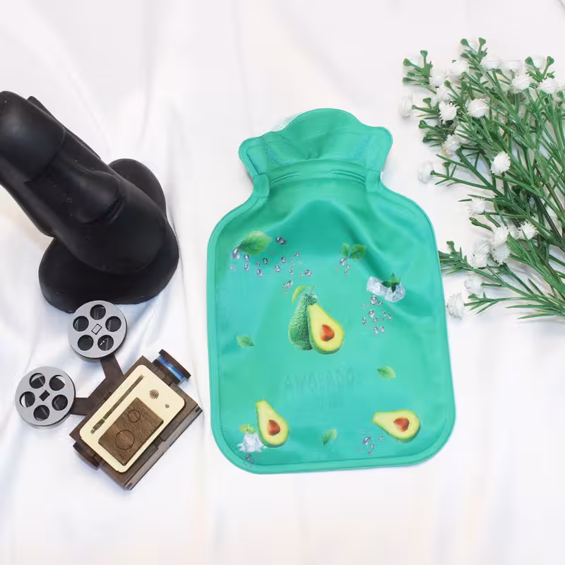 کیسه آب گرم کودک مدل آواکادو کد KIS-032 با ظرفیت 500 میلی لیتر