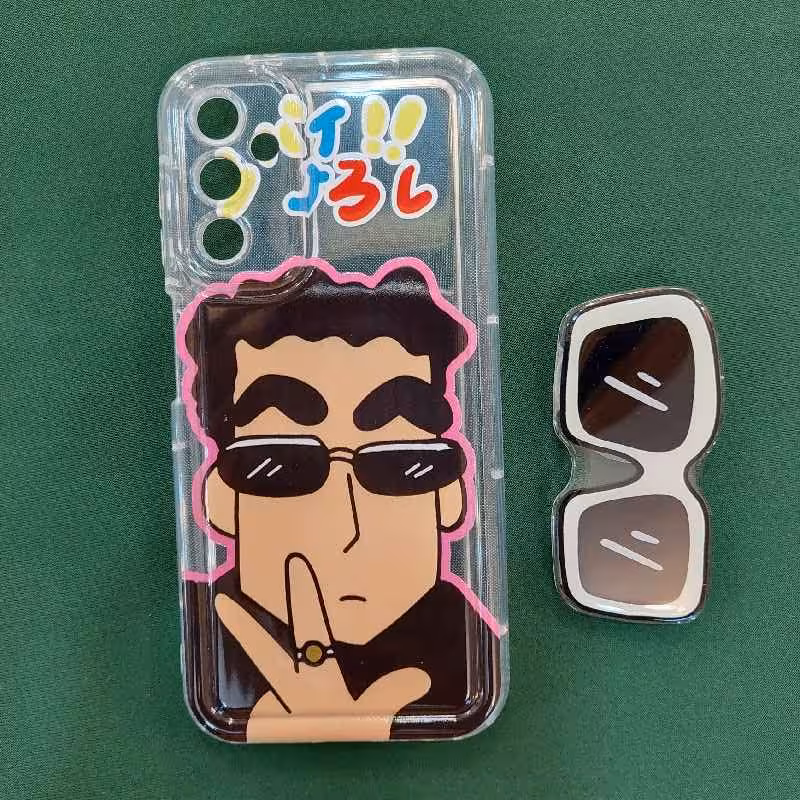 قاب ژله ای پشت شفاف کارتونی C سامسونگ A04s