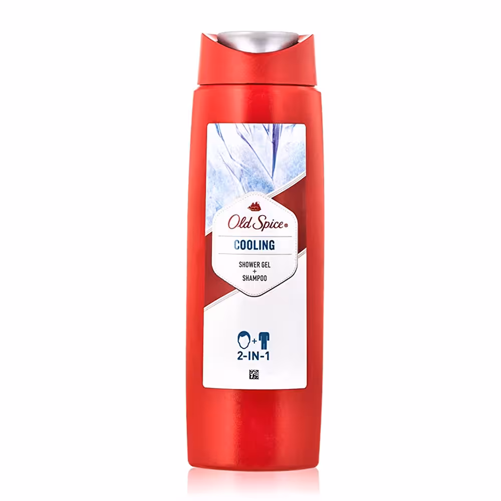 شامپو سر و بدن الد اسپایس مدل Cooling Shower Gel حجم 400 میلی لیتر