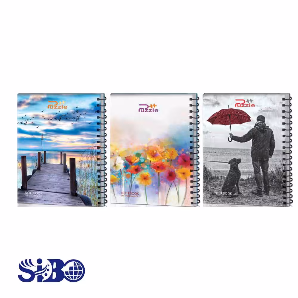 دفتر 50 پازل طلقی فنری کلاسیک