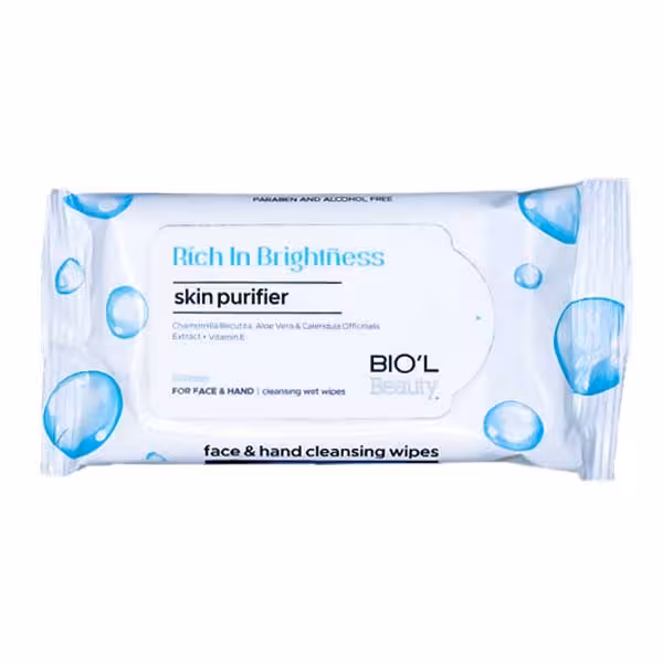 دستمال مرطوب بیول Rich in Brightness مناسب انواع پوست بسته 10 عددی