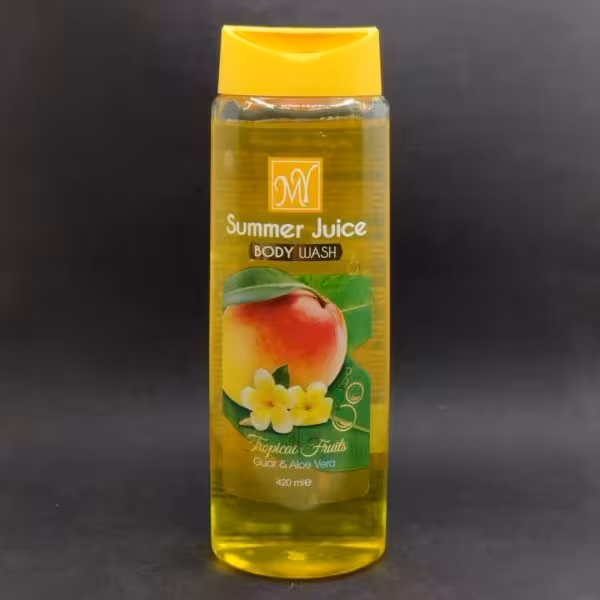 شامپو بدن مای زرد مدل Summer Juice حجم 420 میلی لیتر
