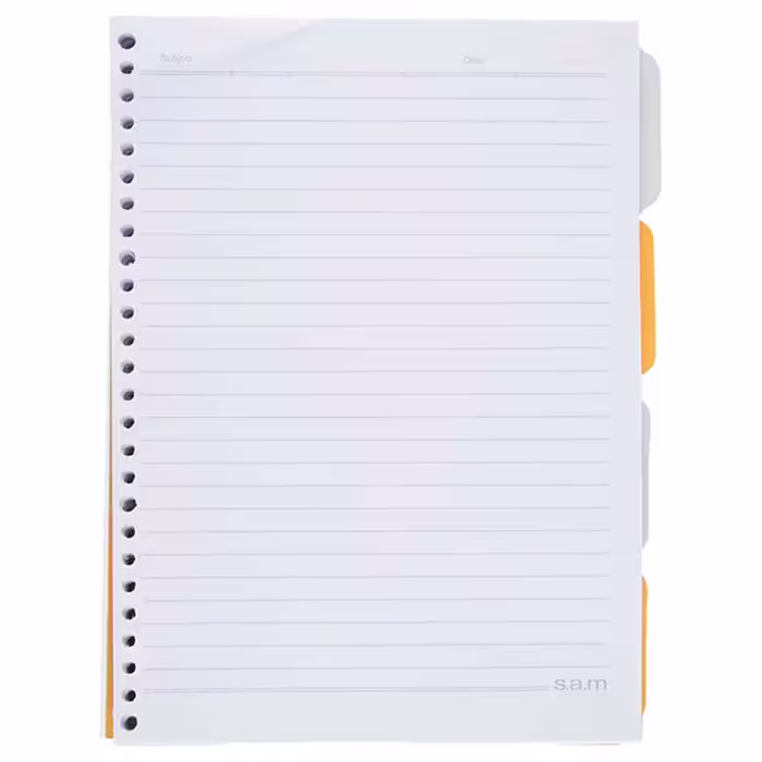 یدک 26حلقه دفترکلاسوری کد8647 ایمان 100برگ