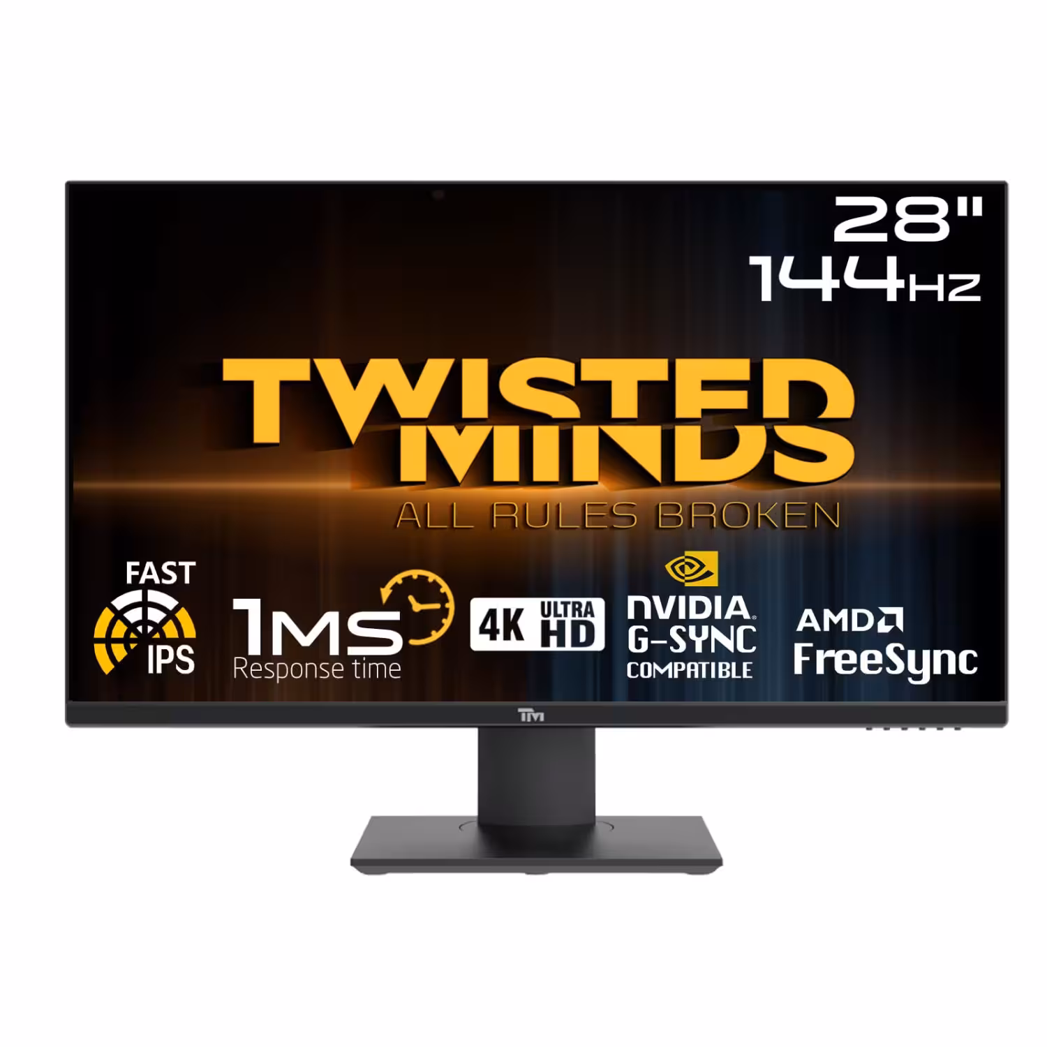 مانیتور گیمینگ تویستد مایندز مدل Twisted Minds TM28EUIسایز 28 اینچ