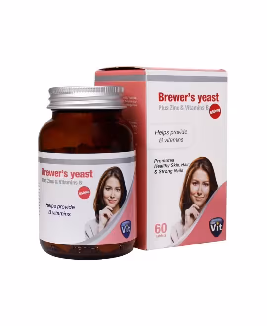 قرص مخمر آبجو پلاس زینک و ویتامین گروه ب استار ویت 60 عددی