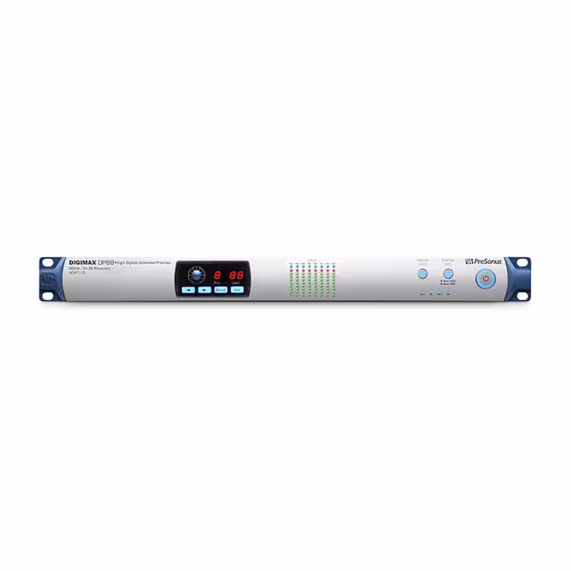 پری آمپ و پردازنده پریسونوس مدل DigiMax DP88PreSonus DigiMax DP88 Preamp & Signal processing