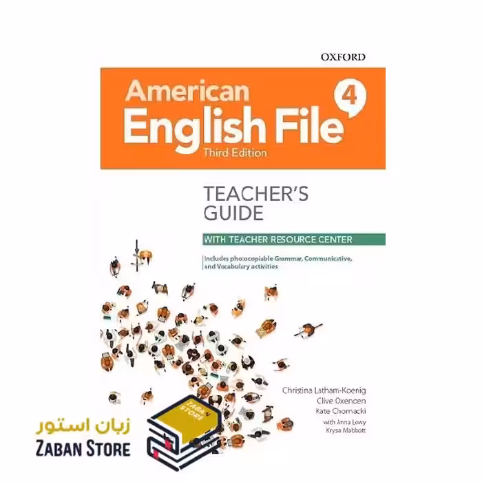 American English File 4 Teachers Book Third Edition کتاب معلم امریکن انگلیش فایل چهار ویرایش سوم