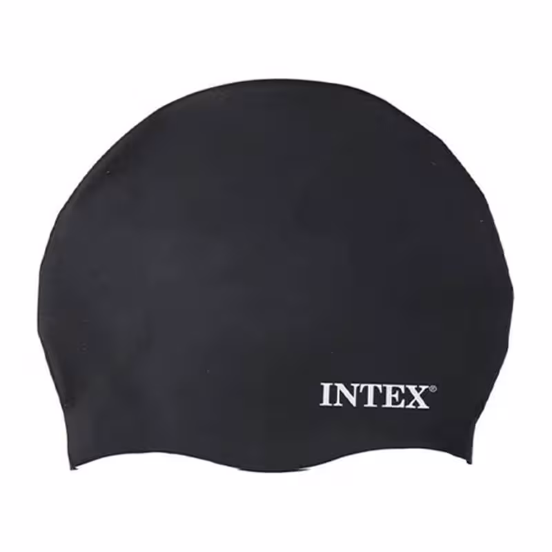 کلاه شنا اینتکس مشکی 55991 black