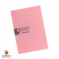 دفتر خط دار 100 برگ صورتی مکث نوت (Maxnote)