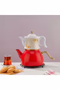 کتری قوری لعابی شافر مدل فیدل