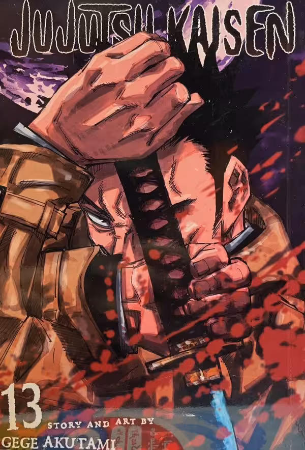 کتاب مانگا داستان jujutsu kaisen13