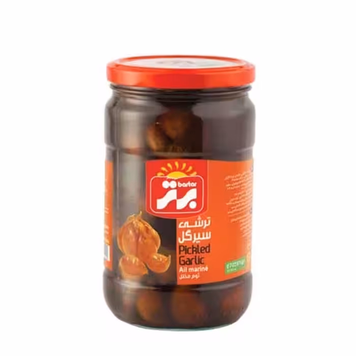 ترشی سیر گل برتر 700 گرمی