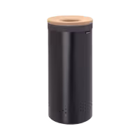 سطل رخت 35 لیتر مشکی برابانتیا درب چوب پنبه