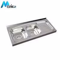 سینک میلان 3022 روکار دو لگنه