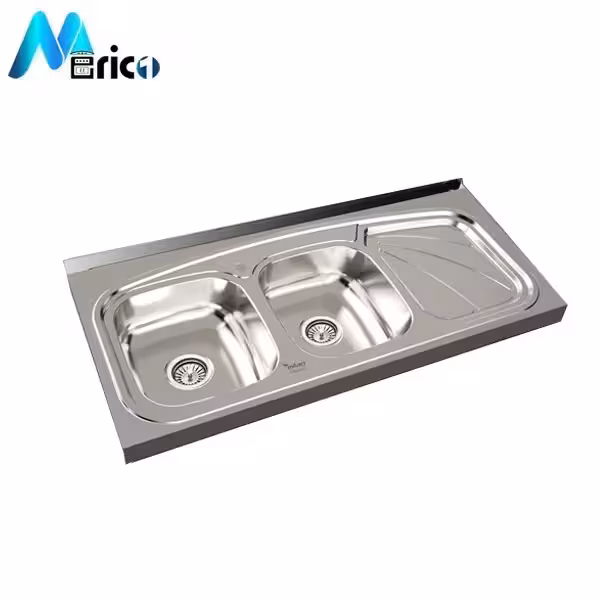 سینک میلان 3022 روکار دو لگنه