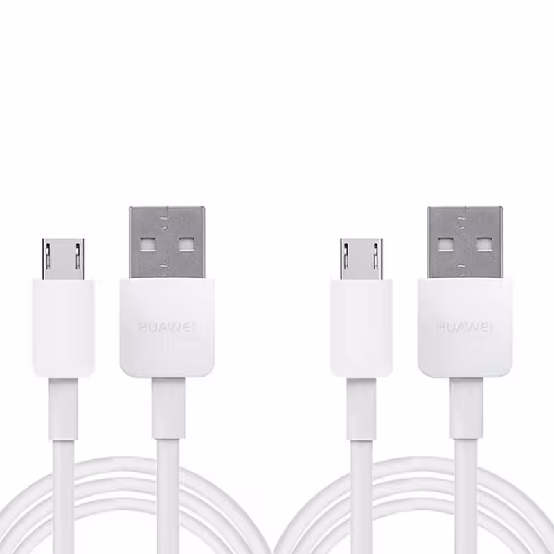 کابل تبدیل USB به microUSB مدل py0857 طول 1 متر بسته 2 عددی