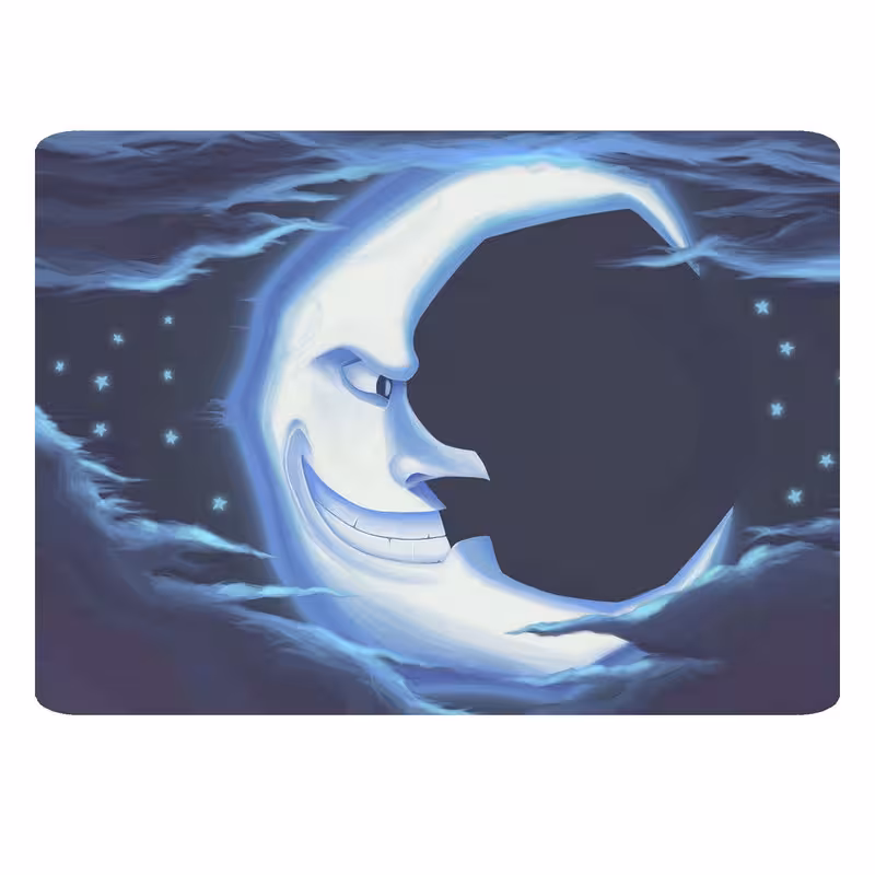 پد موس - پد ماوس  طرح ماه کد B476