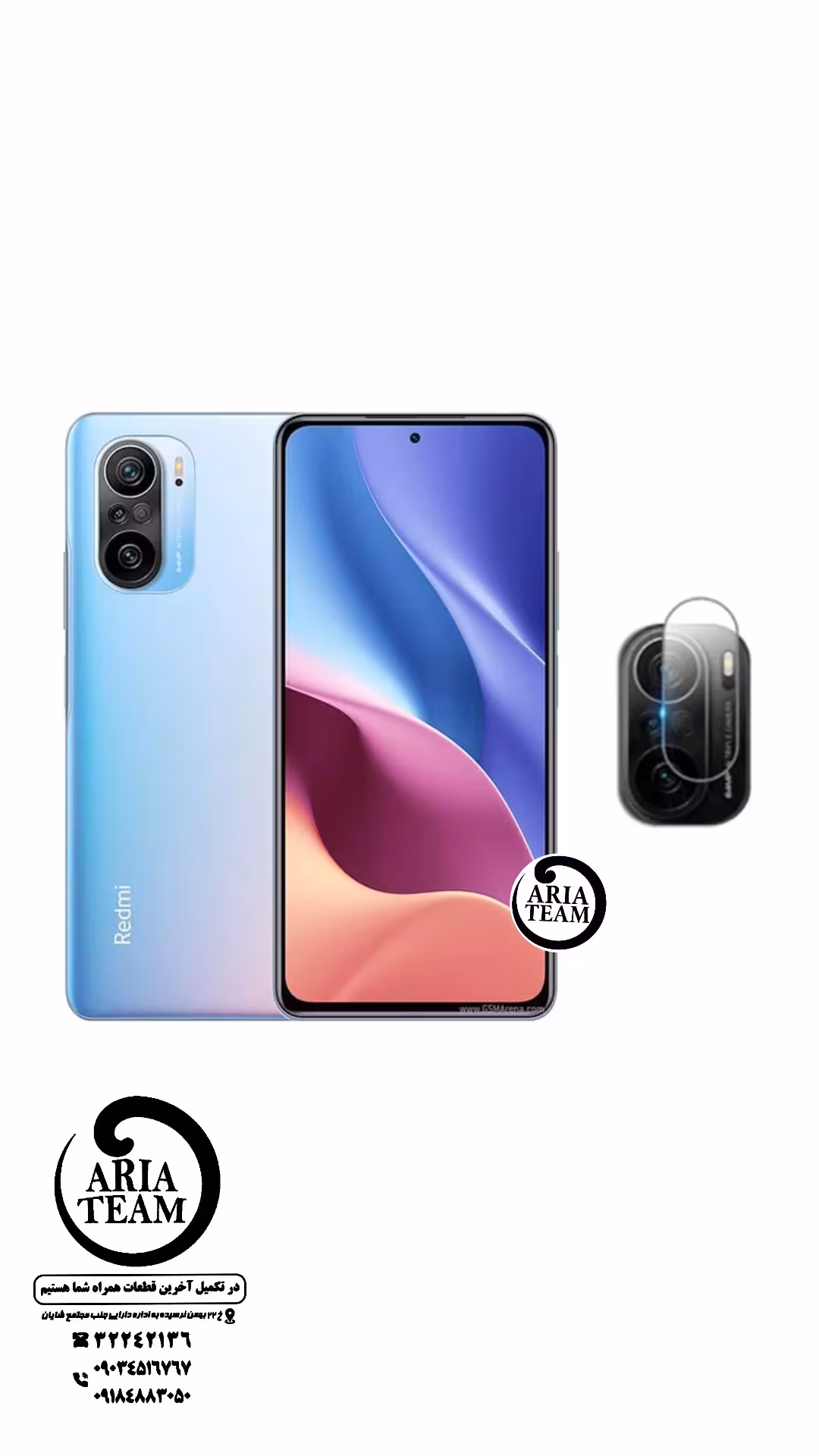 شیشه لنز دوربین شیائومی K40 pro