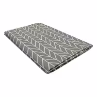 آریگو رومیزی 140×140 مربع طوسی طرح دار
